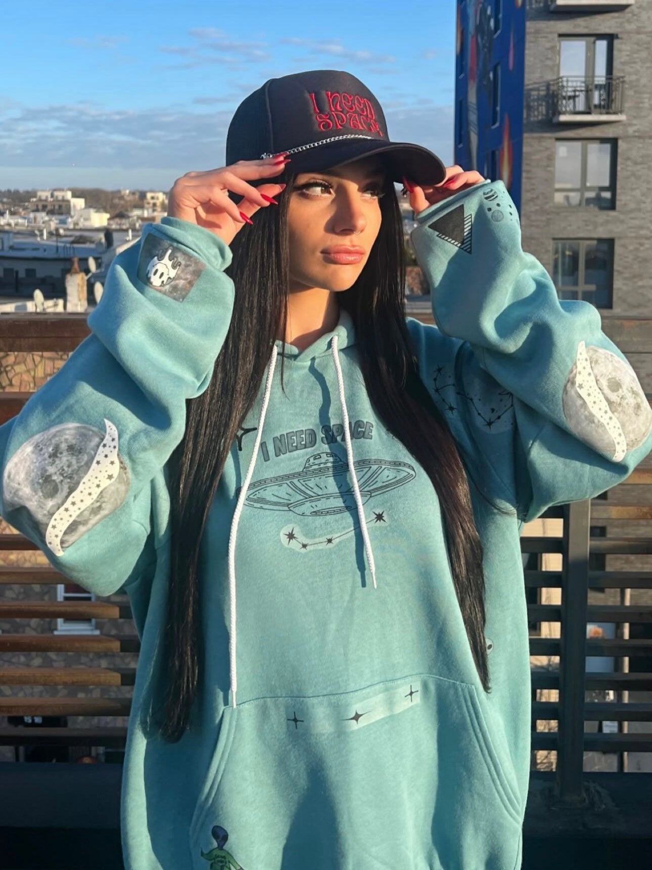 I Need Space Foam Trucker Hat