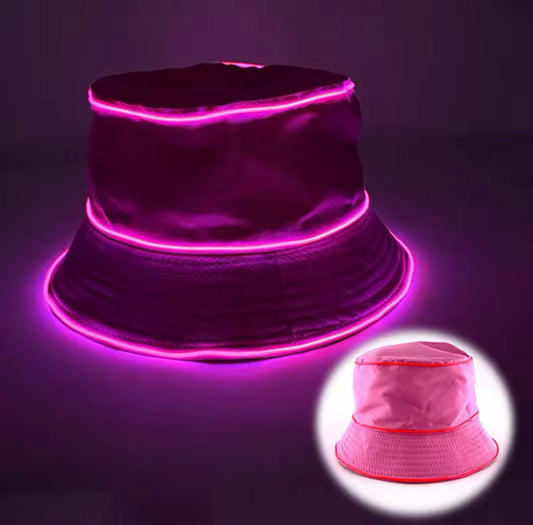 Battery Powered Light Up Bucket Hat