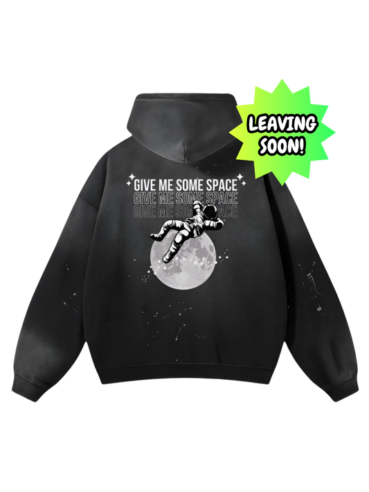 Give Me Some Space Snow Wash Hoodie