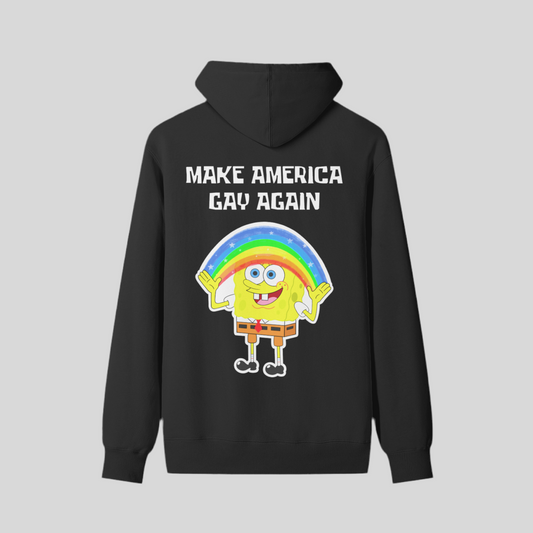 Fuck Trump/ Make America Gay Again Hoodie