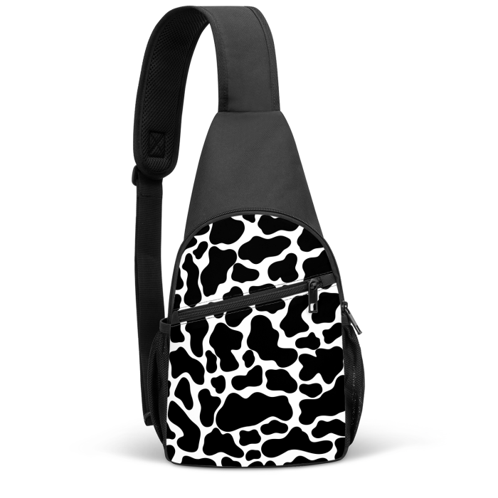 Cow Print Cross Body Bag