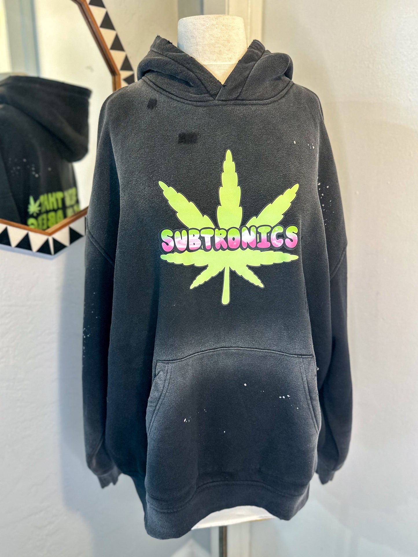 Subtronics Heavy Weight Snow Wash Hoodie