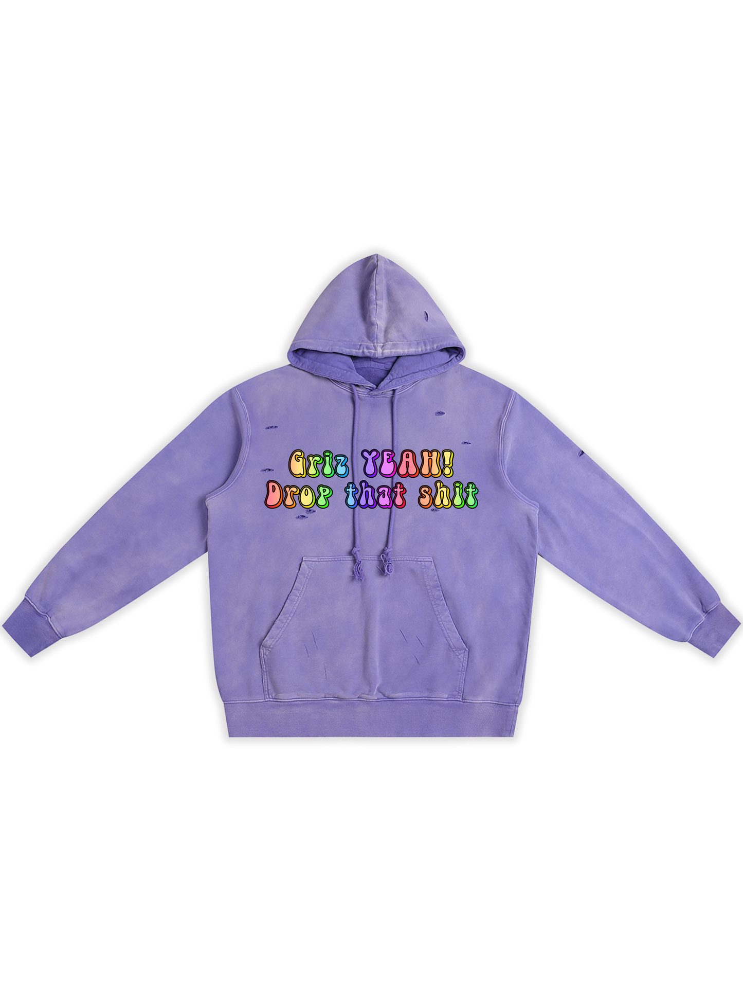 Griz Distressed Hoodie