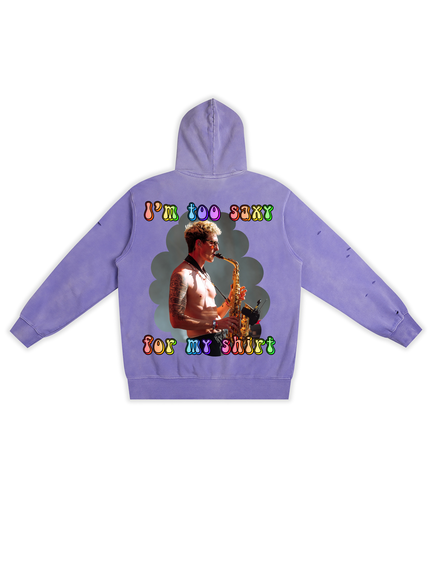 Griz Distressed Hoodie