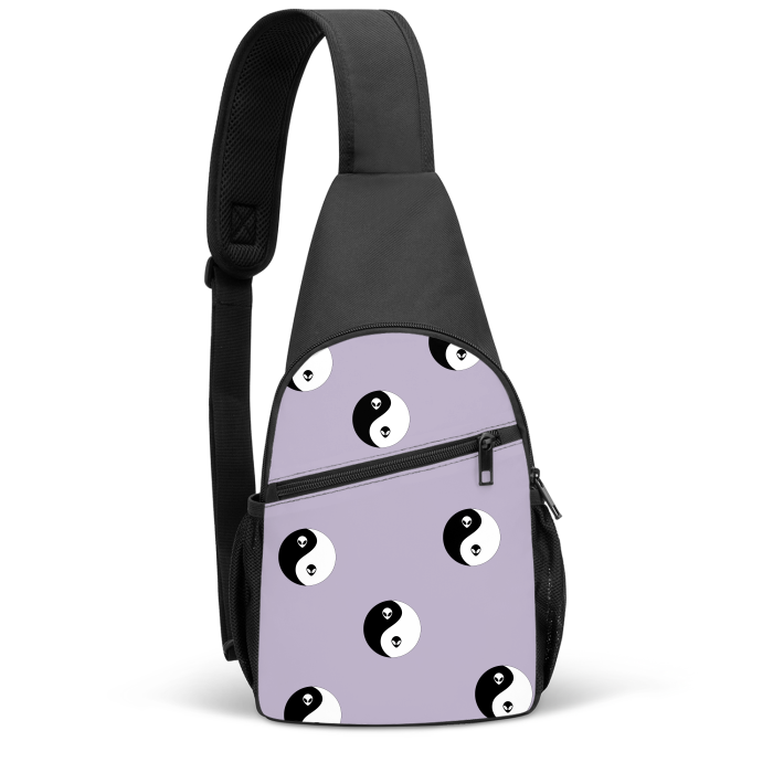 Alien Yin Yang Cross Body Bag