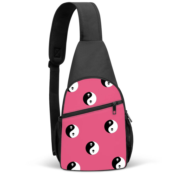 Alien Yin Yang Cross Body Bag