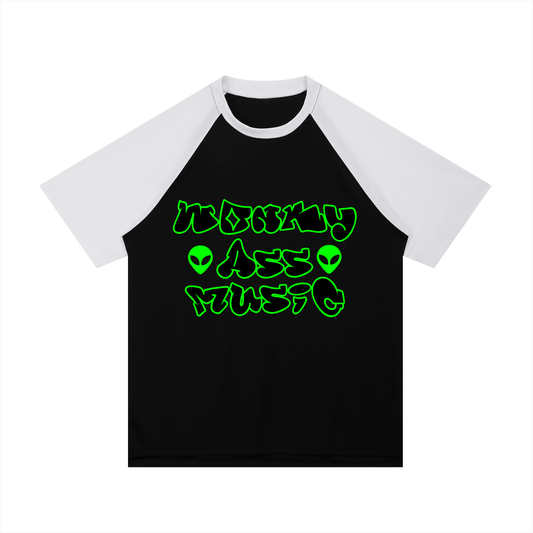 Wonky Ass Music Athletic Mesh T-Shirt