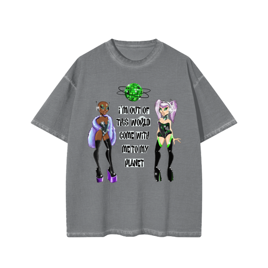 Alien Bratz Oversized T-Shirt