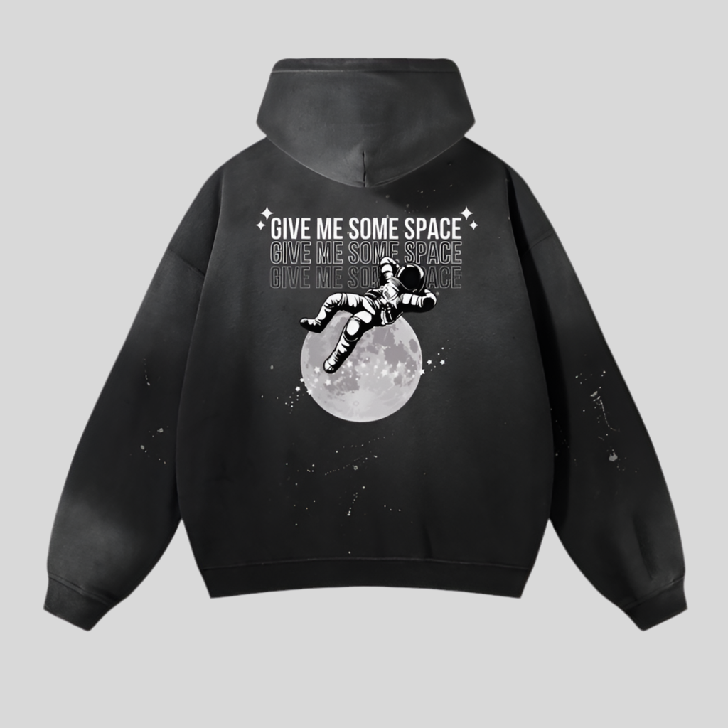 Give Me Some Space Snow Wash Hoodie