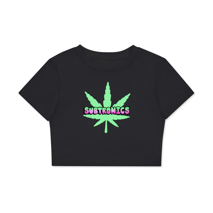 Subtronics Women's Fitted Crop Top