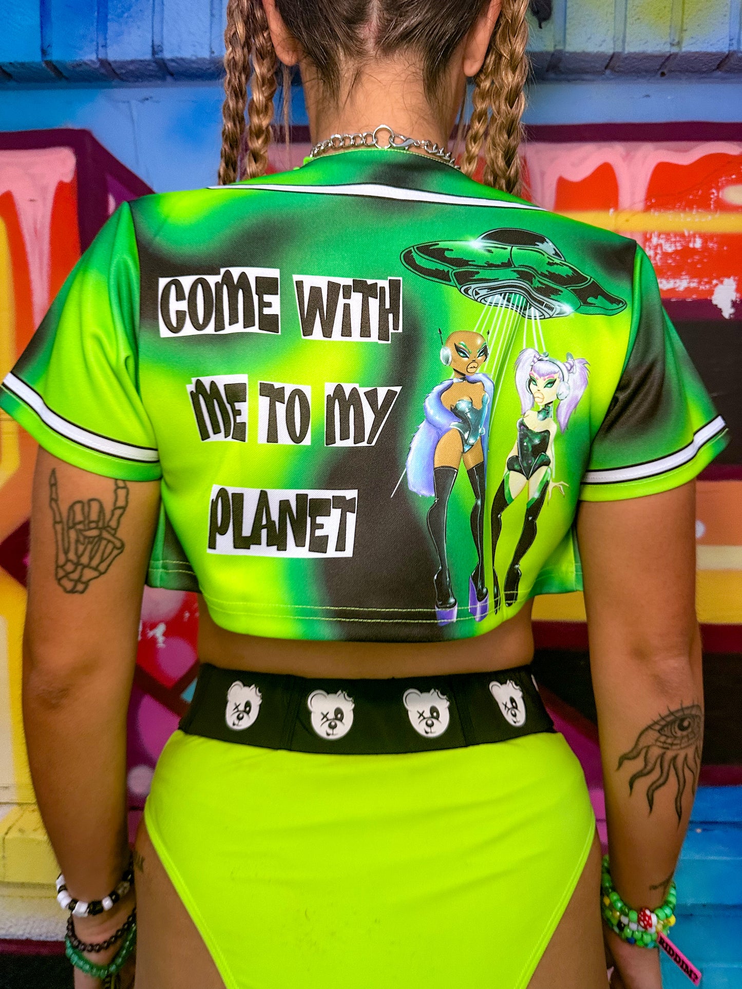 Alien Bratz Cropped Jersey