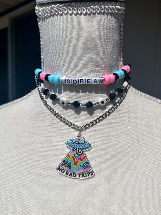 LSDREAM Kandi Chain Necklace