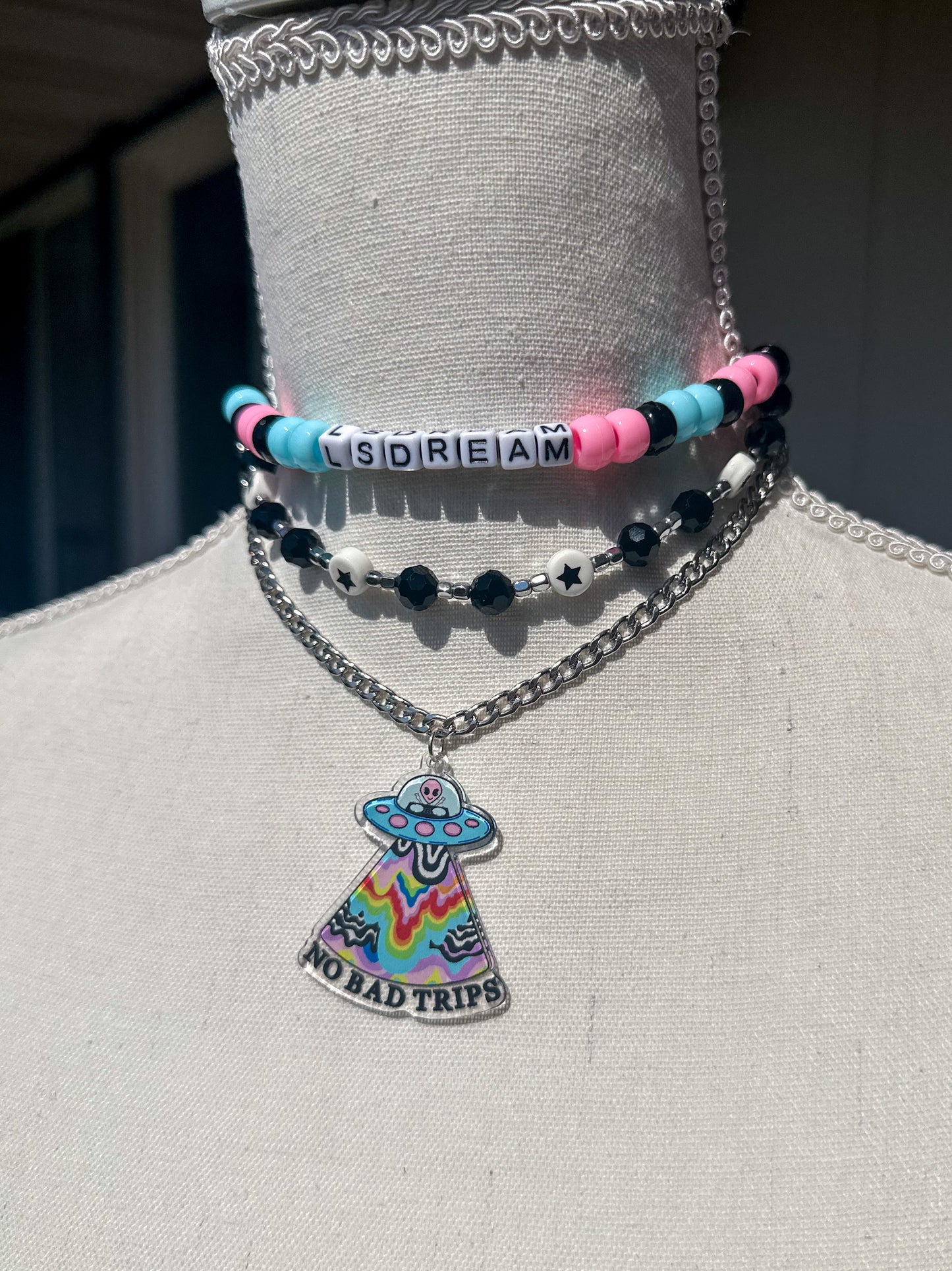 LSDREAM Kandi Chain Necklace