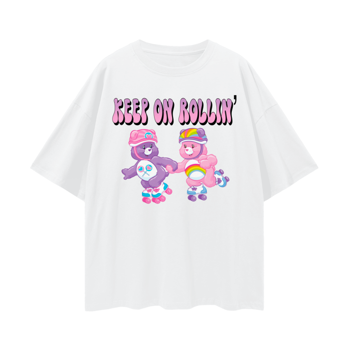 'Keep On Rollin' Oversized Unisex T-shirt