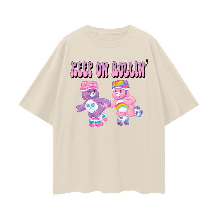 'Keep On Rollin' Oversized Unisex T-shirt