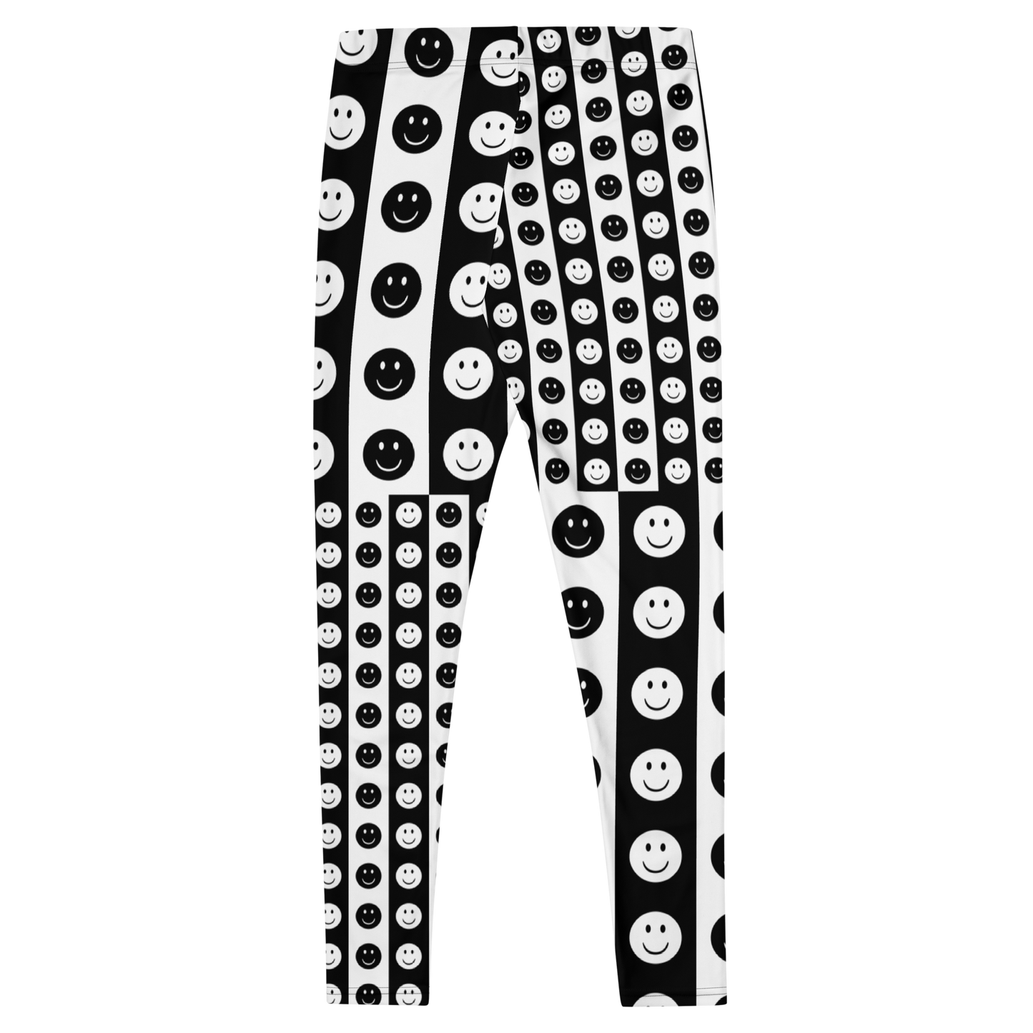 Smiley Face Checkered Leggings