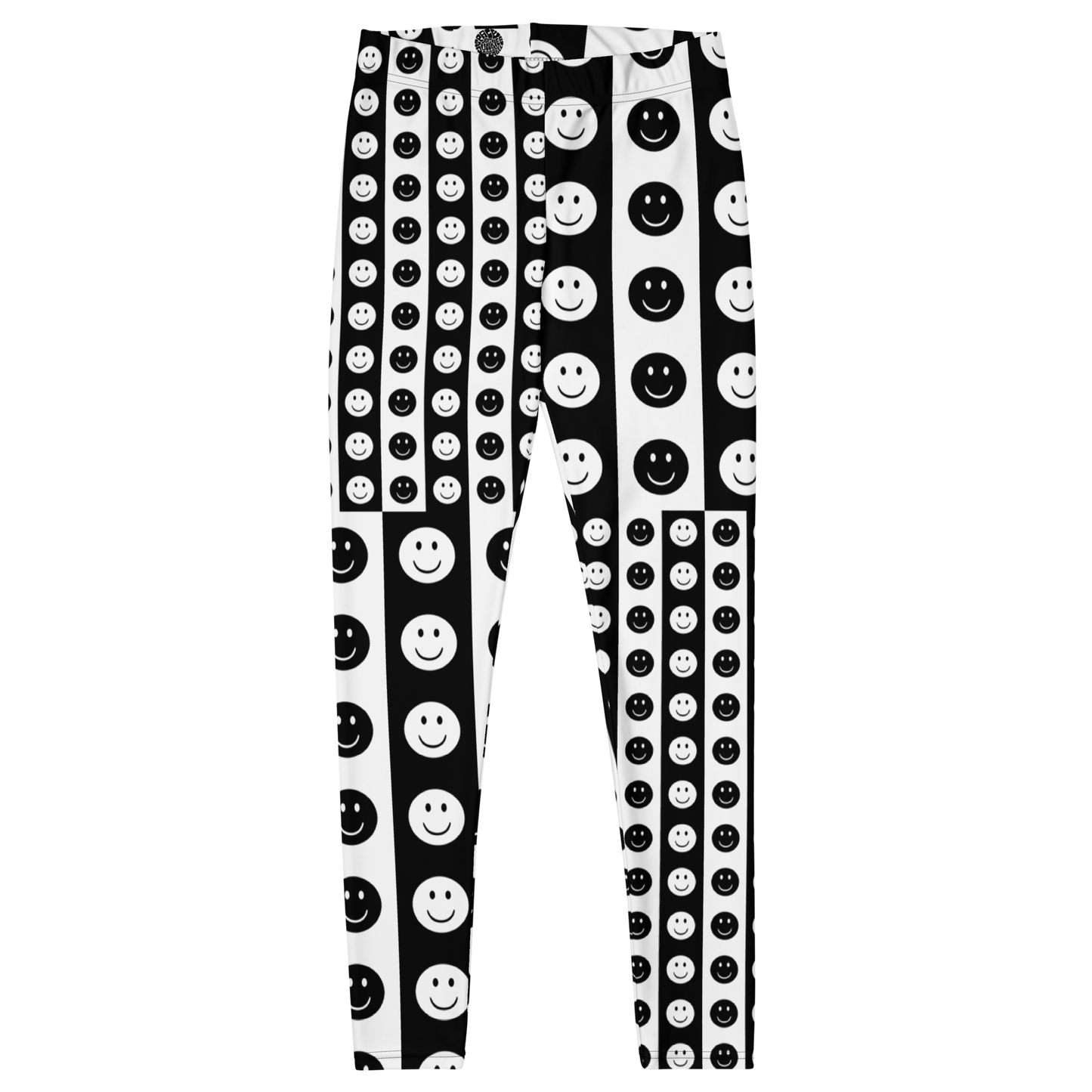 Smiley Face Checkered Leggings