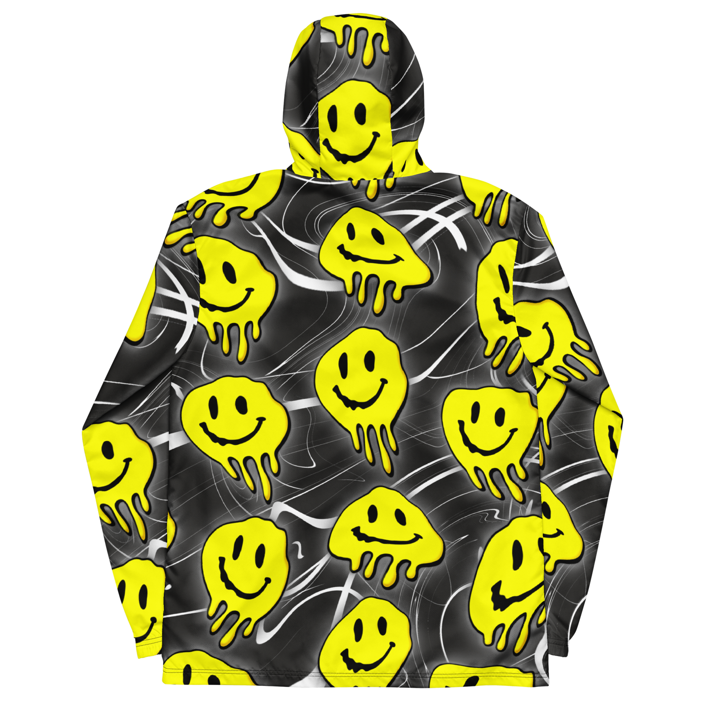 Drippy Smiley Face Men's Windbreaker