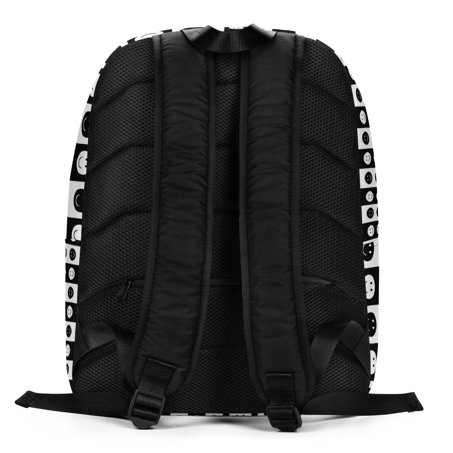 Black & White Smiley Face Backpack