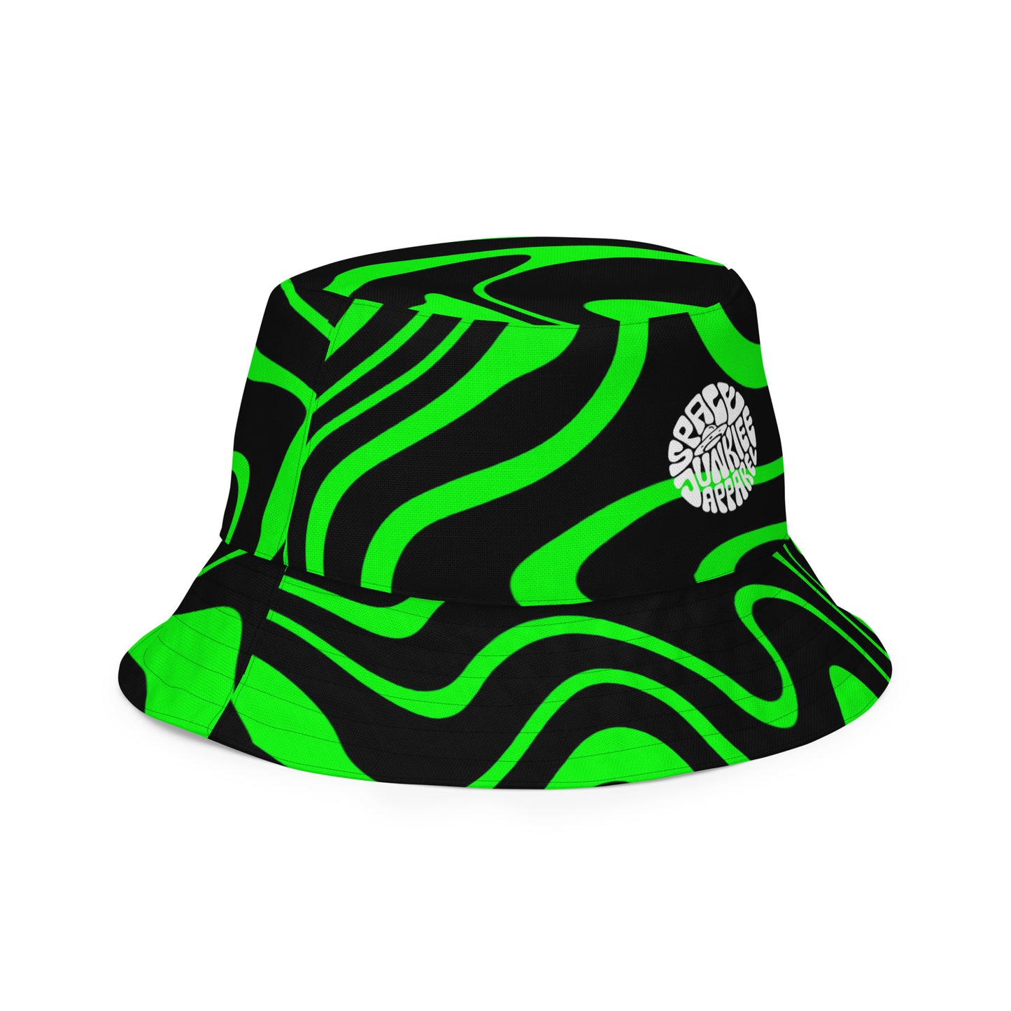 Wavy Reversible Bucket Hat