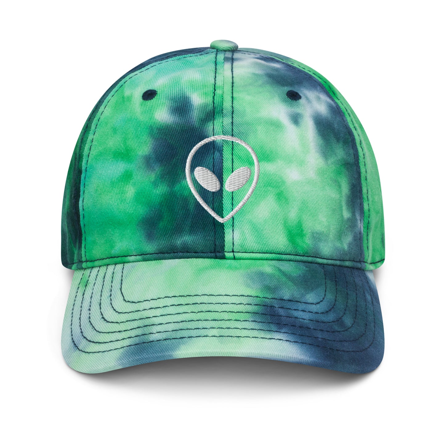 Alien Tie Die Dad Hat